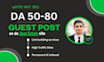 do guest posts on high da real estate sites