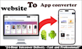 convert your website to android app with webview in 12 hours