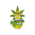 make unique weed, cannabis and marijuana logo design