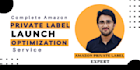 complete amazon private label launch  optimization service