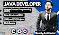 develop java projects and tasks, gui and console applications