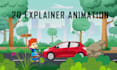 create 2d explainer videos