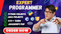 be your expert python, java, c, cpp and javascript programmer