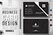 do professional, creative, and luxury business card design