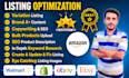 do amazon listing optimization and variation issues and listing errors