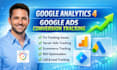 google analytic 4, ads conversion tracking, ga4 ecommerce tracking by GTM