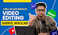 be your instagram reels video editing expert