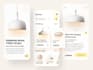 do mobile app ux ui design and clickable protoype in figma