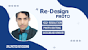 redesign, edit, modify, or remove background your photo
