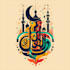 do  professional islamic arabic calligraphy logo