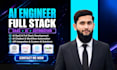 be ai engineer for a full stack website, saas app, ai chatbot integration