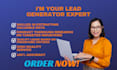 do b2b lead generation, linkedin leads, email list and targeted leads