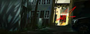 make a highly rendered stylized background art