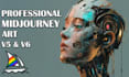 create professional ai art using midjourney in 3 hours