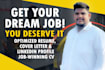write an ats resume cover letter and linkedin optimisation