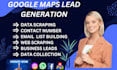 scrape google map data for lead generation, b2b data extraction