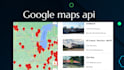 integrate google maps api in react next vue