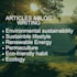 write articles or blog posts on environmental sustainability