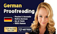 proofread and edit your german text as a vetted native speaker