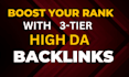 improve your SEO with  3 tier dofollow backlinks strategy