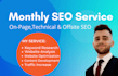 provide full SEO service onpage, technical and link building