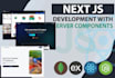 be your expert react js, next js, or a full stack developer