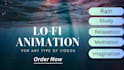 create lofi loop animated videos