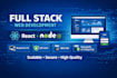 get I will build a full stack web app using react and nodejs