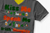 do custom typography t shirt design