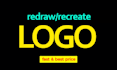 recreate logo redraw it