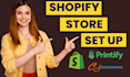 set up shopify store