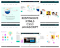 crafting a responsive custom website with HTML CSS js