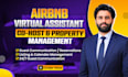 be your virtual assistant or co host for airbnb