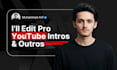 edit youtube intro video and outro on kapwing, canva, capcut