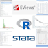 do econometrics and statistical data analysis in stata and eviews