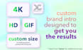 do a custom and dynamic logo animation