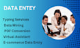 expert data entry specialist for accurate and timely results