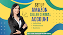 set up amazon seller account individual and professional