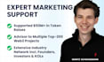 the expert marketing manager for your crypto project