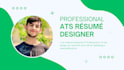 design ats friendly professional resume and CV