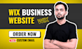 build wix website design, redesign, wix website development for small business