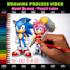 create premium hand drawn colored pencil video for your content