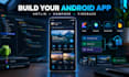 develop android ios app using kotlin java for any service or business use