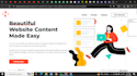 Do resposive beautiful html, css, js or scss, and svg animation for ...