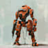 create mecha robot character concept