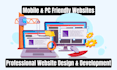design and develop a user friendly website for mobile and pc