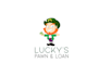 design carton mascot pawn logo