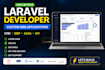 build custom PHP laravel web application with react or vue