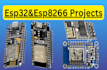 do esp32 and esp8266 programming, coding iot project