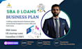 develop sba ready and startup loan business plan and financial plan